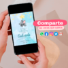 invitacion-baby-shower-niño-elefantito invitación digital para baby shower niño elefantito, comparte las veces que quieras por correo y redes sociales