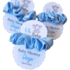 elefantito 1 (2) Paquete Scrunchies de recuerdo para baby shower Elefantito