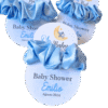 elefantito 2 (2) Paquete Scrunchies de recuerdo para baby shower Elefantito